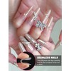 EBANKU Dual Nail Forms for Poly Extension Gel, 96 PCS