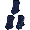 [Best Item] Necktie Set, 3 Pieces, Narrow Tie, Men's, Slim