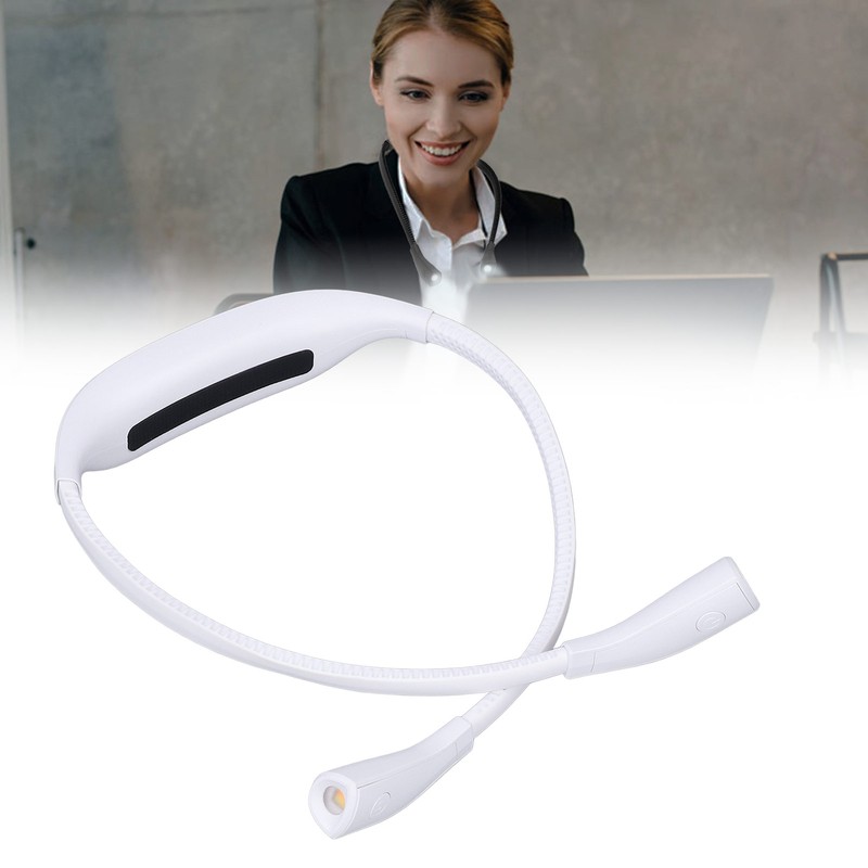 Neck Book Light USB Rechargeable Portable LED Neck Hanging Lamp