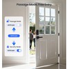 Veise VE017-B Fingerprint Smart Lock with 2 Lever Handles Set,