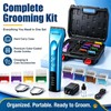 Professional Dog Grooming Clippers, Cordless Pet Hair Clipper