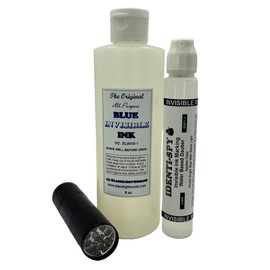 Black Light World IDENTI-SPY Invisible Ink Dauber Marker Deluxe Kit