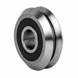 Jeremywell RM2-2RS 3/8" V Groove Roller Bearing Rubber Sealed Line Track (8PCS)