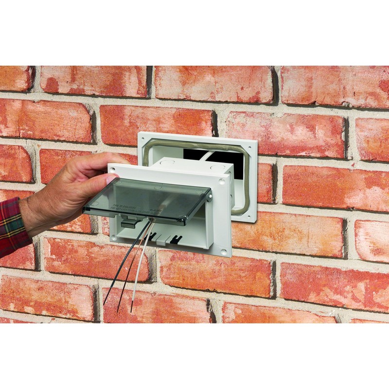Arlington DHB1BRC-1 Low Profile IN BOX Electrical Box with Adapter