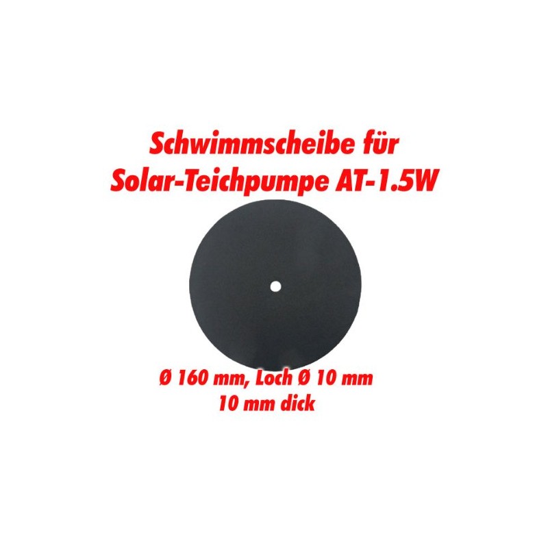 Agora-Tec 1.5W solar pond pump 1.5 Watt Hmax .: 155l