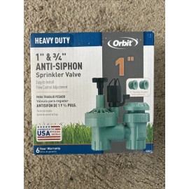 Orbit 1 in. FPT Anti-Siphon Valve with 3/4 in. Reducer