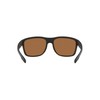 Native Men's XD9040 Gorge Square Sunglasses, Matte Black/Brown Polarized, 59