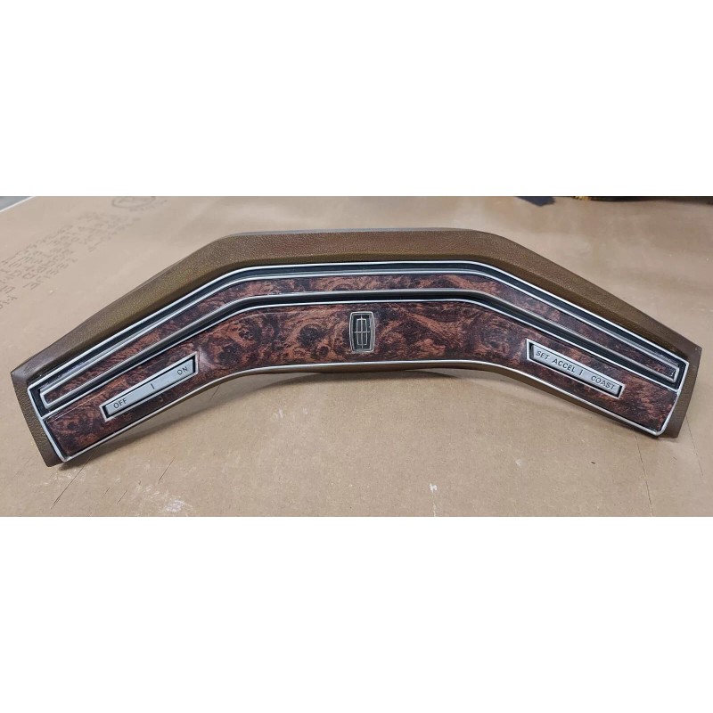 Ford 1975-1978 Mercury Marquis Steering Wheel Horn Pad Woodgrain Restoration
