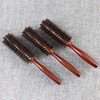 Frcolor Roll Brush Pig Hair Brush Roll Anti-Static Pig Hair