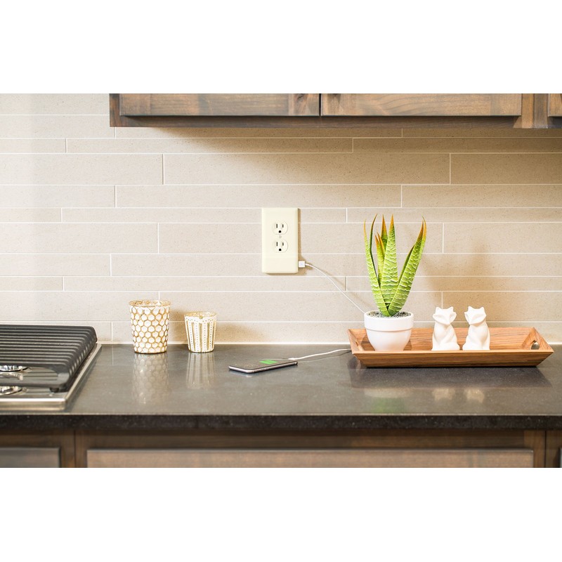 5 Pack - SnapPower USB Charger Outlet Wall Plate Cover