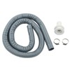 Bilge Pump Hose Fast Flow Rate Grey Flexible Leak Proof