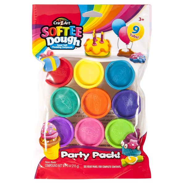 Softee Dough 9 Pack Cans Party Pack