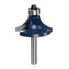 sourcing map Rounding Cutter Diameter 1/4 Shank 1 Inch Radius