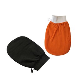 Norhogo 2er-Set Körperpeeling-Handschuh, Entfernt abgestorbene Hautzellen und spendet Feuchtigkeit für die Reinigung und Klärung der Haut.