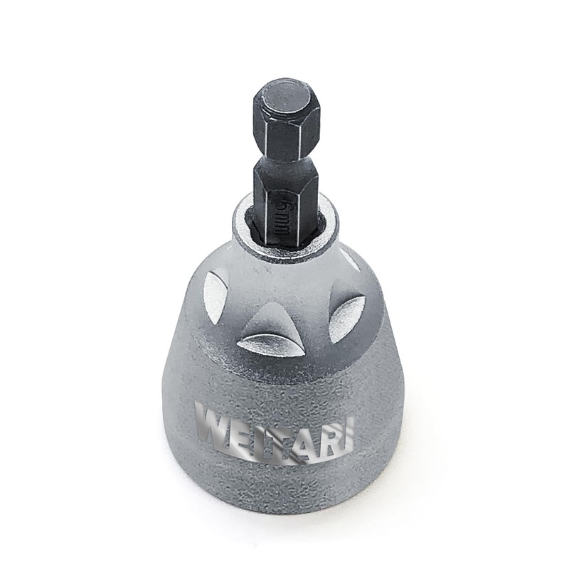 WEITARI Deburring External Chamfer Tool, with HSS Blade and Tungsten