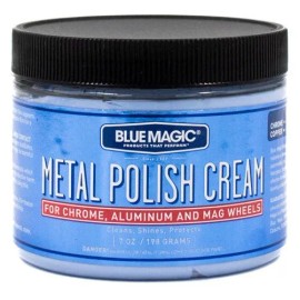 Kit 2 Abrillantadores Crema Para Metales Blue Magic 396g Azul