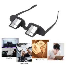 Glasses, 90 Degree Prism Glasses, Horizontal Reflection, for Laying Down Reading Watching TV, Office Workers, Elderly