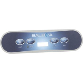 Balboa Water Group Overlay, BWG VL400, Jet/Aux/Light, Lite Duplex, 11822