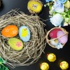 O-Kinee Easter eggs decoration for hanging, plastic Easter decoration