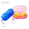 Bethel Table Tennis Ball Case Table Tennis Supplies Storage Case Blue 2ea