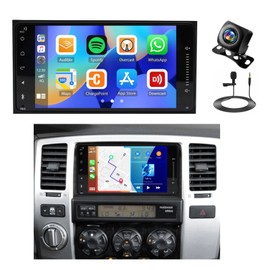 7'' Screen Radio for Toyota 4Runner 2003-2009 Tundra 2003-2006 Sequoia 2003-2007, for 4Runner Android Radio Replacement with Wireless Carplay Android Auto/EQ/Backup Cam, 2+32G (fit Original JBL AMP)