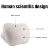 Car Neck Pillow Car Suede Headrest Cushion Support Pillow Compatible