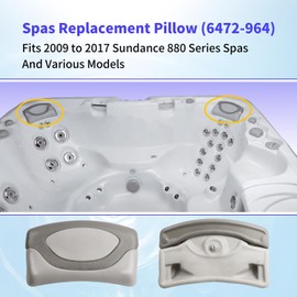 XQK 2 Pack Spas Replacement Pillow (6472-964) Fits 2009 to 2017 Sundance 880 Series Spas and Various Models