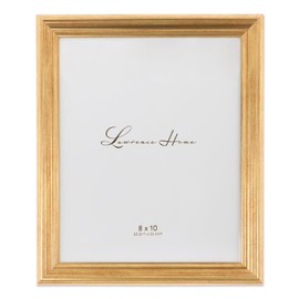 Lawrence Frames 536280 Sutter Gold 8x10 Picture Frame