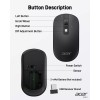 acer Computer Mouse Wireless, 2.4G Slim USB Wireless Mice with