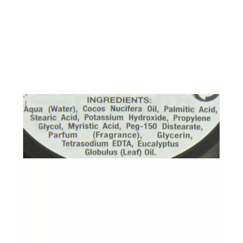 OMEGA Eucalyptus (Menthol) Shave Cream in Bowl (150ml/5.58oz) Moisturizing -