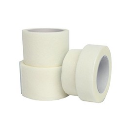 24 PACK OF QUALICARE HYPO-ALLERGENIC PROFESSIONAL SOFT FABRIC MEDICAL MICROPOROUS WHITE TAPE (2.5cm x 10m)