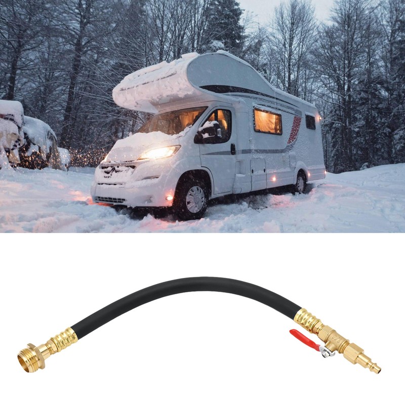 RV Winterizing Kit with Quick Connect Plug and Shut Off