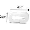 Football Goal Net Clips [80 Pack] Soccer Netting Clip Fits