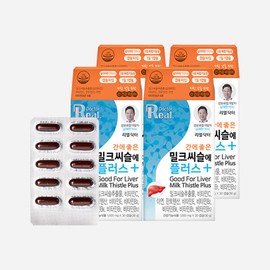 (Real Doctor) Milk Thistle Plus, which is good for the liver, 1000mg x 4 capsules (4 months) / (리얼닥터) 간에 좋은 밀크씨슬에 플러스 1000mg x 30캡슐 4개 (4개월분)
