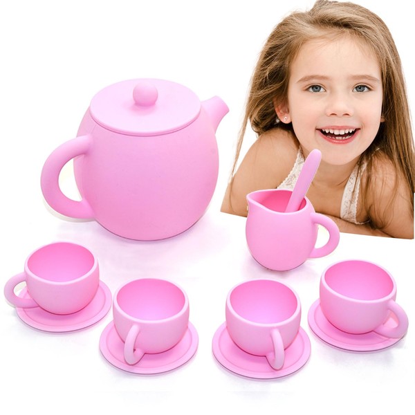 Juego de té de silicona, juego de té de silicona,