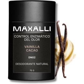 Desodorante natural sin aluminio Vainilla & Cacao 75 g – Maxalli Unisex