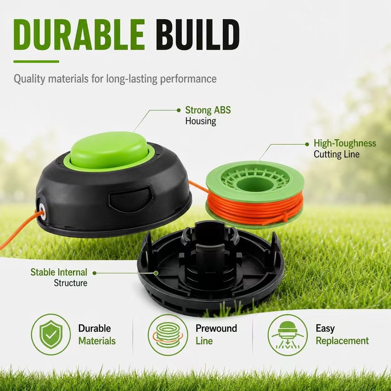 AH1300 Trimmer Head Compatible with EGO ST1500 Series, 0.095 in
