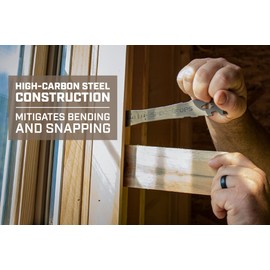 Spec Ops Tools 9.5" Trim Bar, Pry Bar, High Carbon Spring Steel, Built in Ruler and Pry Bar, Beveled Edges, Nail Puller, 3% Donated to Veterans, 2- Pack