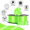 Silk Shiny Luster Bright Lime Green PLA 3D Printing Filament,