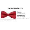 Retreez Men Woven Pre-tied Bow Tie Christmas Gift Graphics 13