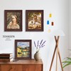Tinkeps 8x10 Picture Frame Brown, Wooden Vintage Style Photo Frames