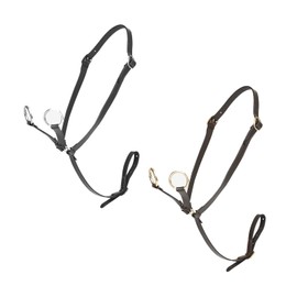 LeMieux Toy Pony Martingale Leather with Functioning Buckles - Educational Toy - Ages 8+ - Black