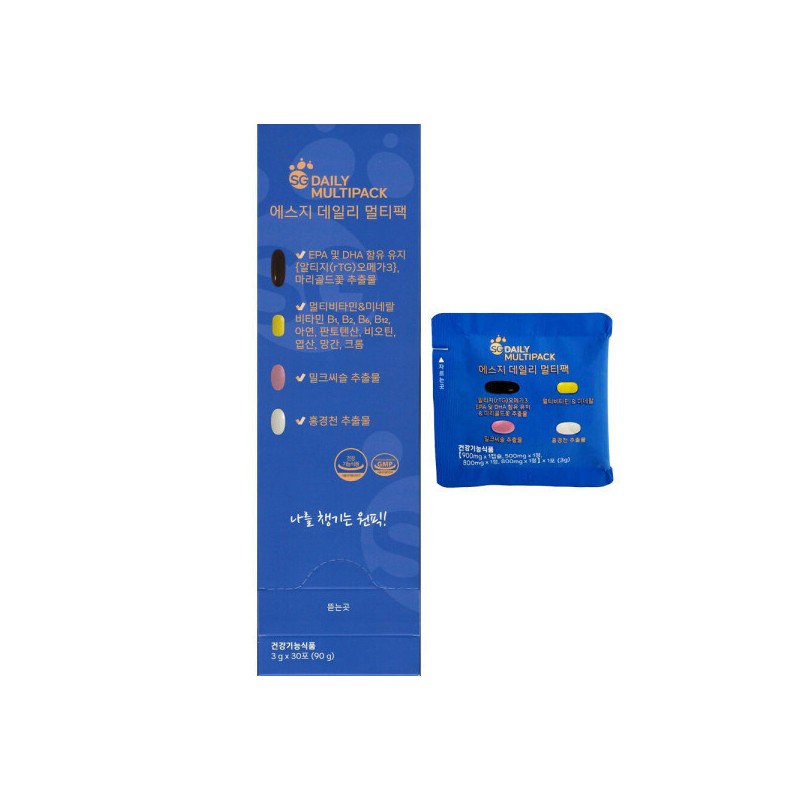 HanGuk CNS Pharm 에스지데일리 멀티팩 3g x 30포 1개 /