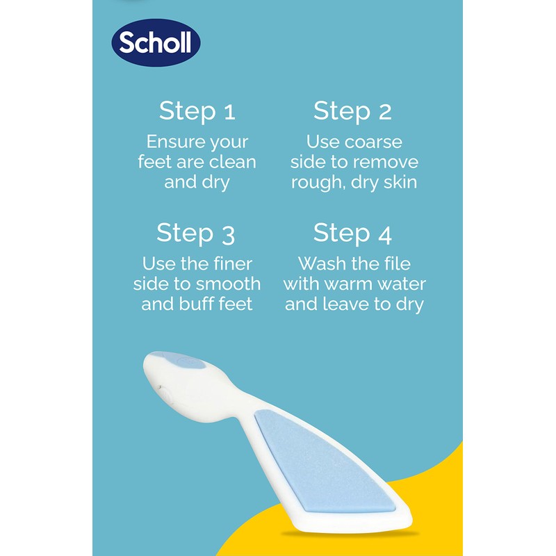 Scholl Hard Skin Double Action Footfile