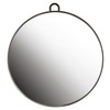 Kosmetex Friseur-Spiegel, Salon Handspiegel m. Öse, rund Ø 29 cm…