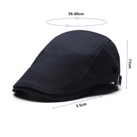 Oliaekd Men's Newsboy Cap Summer Beret Ivy Cap Driving Cabbie Flat Hat Unisex
