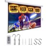 Projector Screen Motorized Pull Down 84 Inch 16:9 Electric Projector