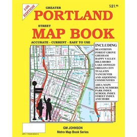 Portland, Oregon Street Map Book