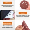 100 Pieces Sanding Discs 125mm 8 Holes 40/60/80/120/180/240/320/400/600/800 Grit Sanding