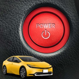 HUDIY New Prius 60 Series Engine Start Button Switch Cover PRIUS (January 2023 - Present) Start Button Cover Switch Prius Interior Prius Accessory Dress Up Exclusive Design Genuine Replacement Type